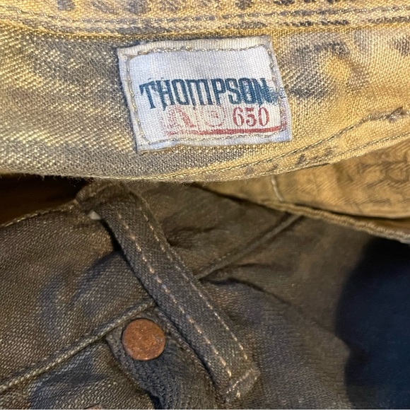 Ralph Lauren🐴 4 Button Fly|Leather Chaps|Olive Grn|Denim Equestrian Pants Sz 31 - Picture 14 of 15